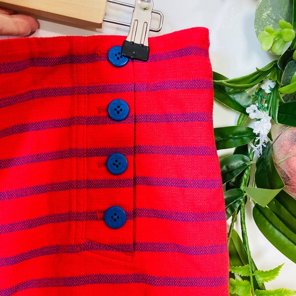 Talbots striped high waisted shorts plus size 18 - Picture 6 of 7